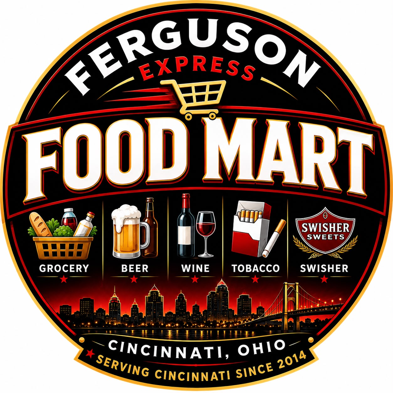 Ferguson Express Food Mart logo